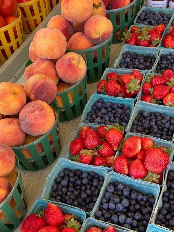 Farmhouse Medley: Crisp Produce and Sweet Delights